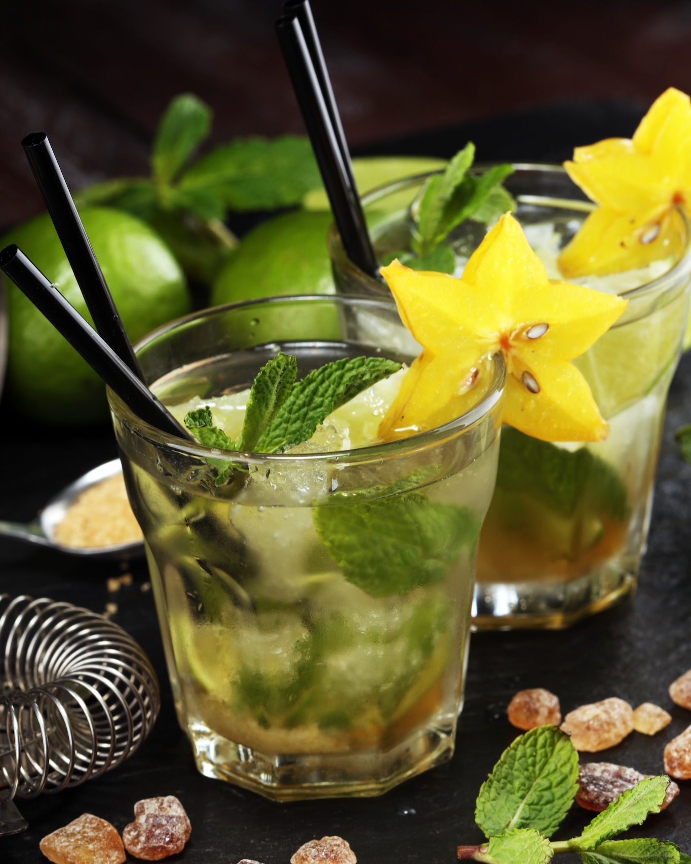 cocktail caipirinha